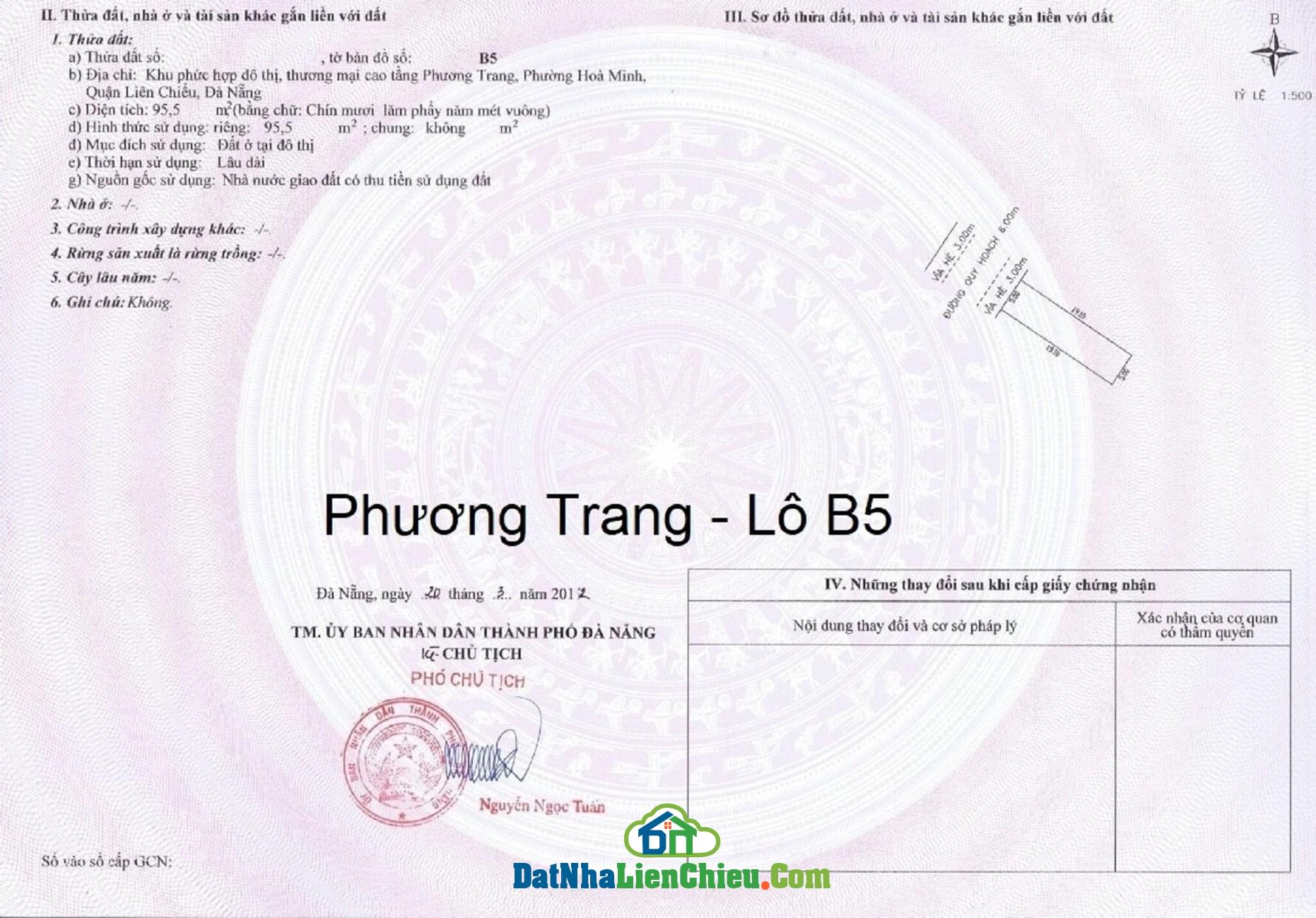 Bán đất đường Hòa Minh 27, Khu B Phương Trang, Giá RẺ 2024