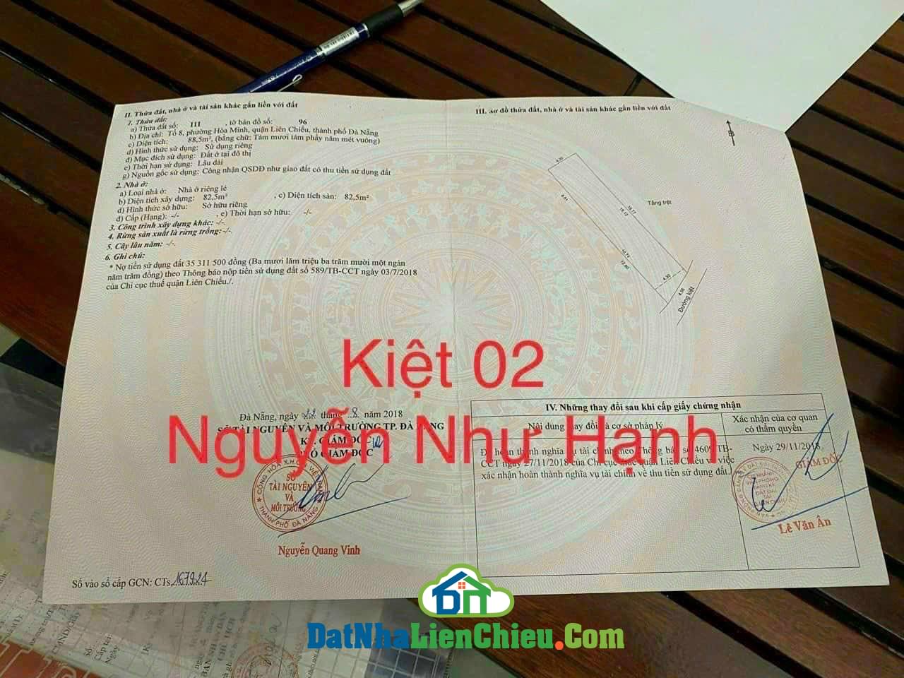 Chủ cần tiền bán gấp lô đất kiệt Nguyễn Như Hạnh , 89m2 giá bán siêu rẻ 3/2024