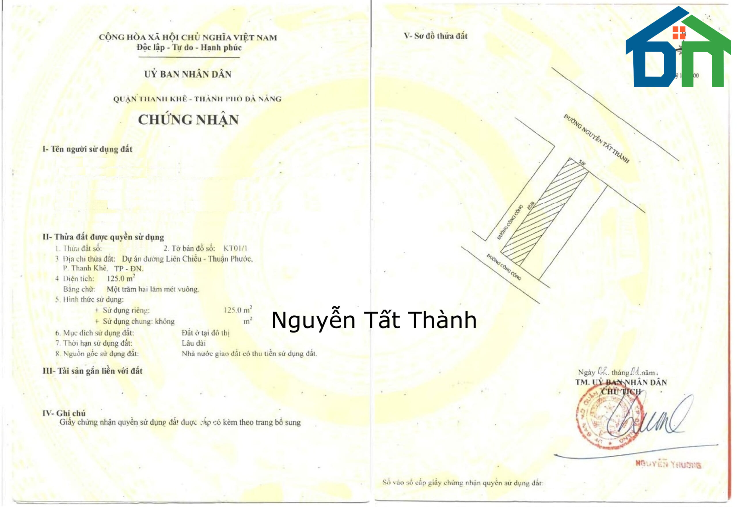 Bán Đất đường Nguyễn Tất Thành, Lô 3 Mặt Tiền, View Biển Đà Nẵng, Vị Trí Đẹp, Giá Rẻ 2026