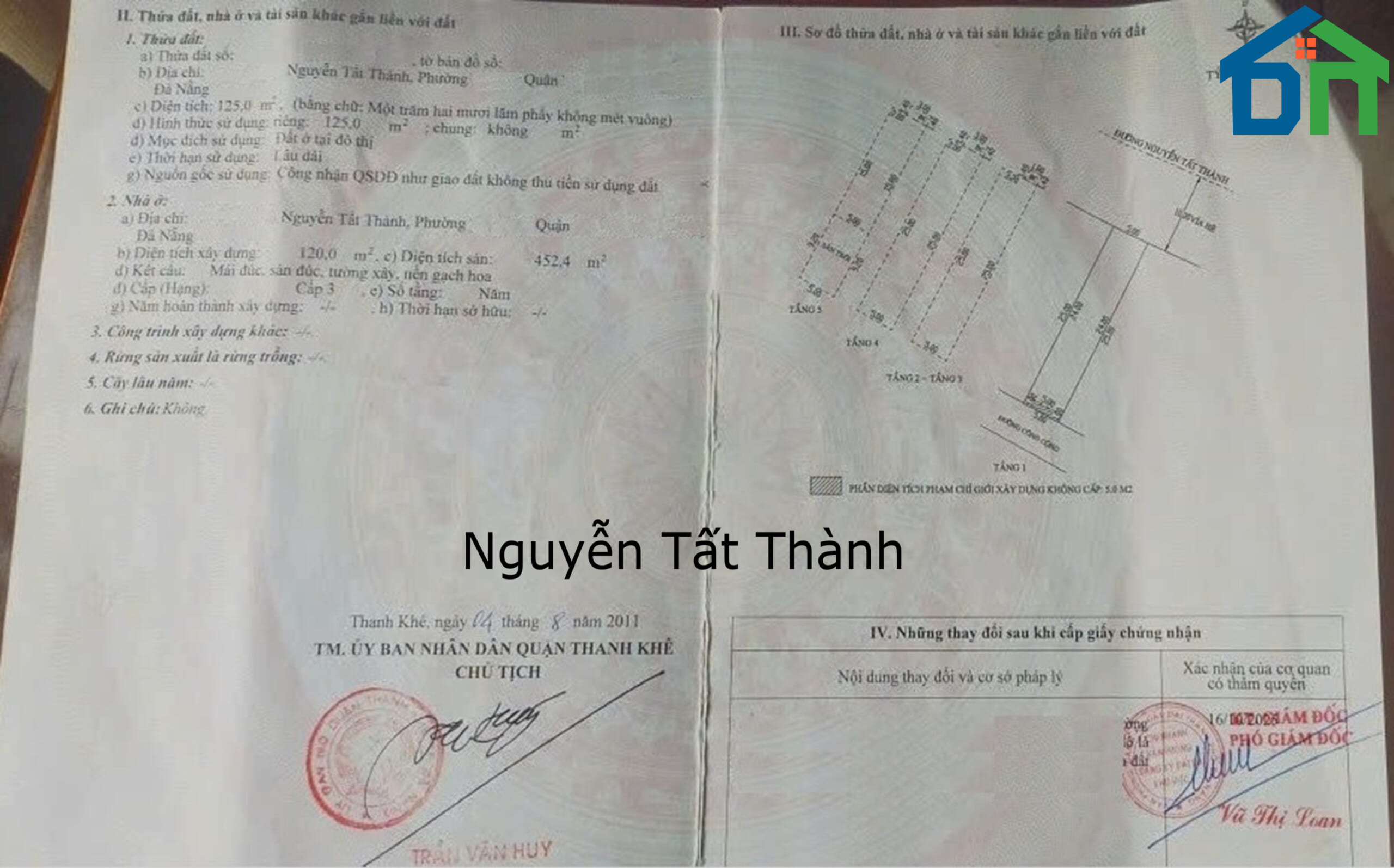 Bán Tòa Nhà Căn Hộ 5 Tầng, Đường Nguyễn Tất Thành, Phường Thanh Khê, TP. Đà Nẵng, Giá RẺ 2026